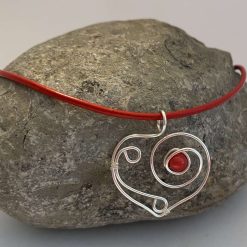 Red Heart Necklace 3 Red Heart Necklace 3