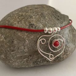 Red Heart Necklace 5 Red Heart Necklace 5