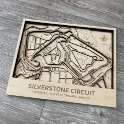 Layered Silverstone circuit