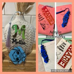 Fun & Funky, Personalised Acrylic Bookmarks