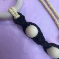 Wooden Ring & Macrame Car Freshener (Large) 3 Wooden Ring & Macrame Car Freshener (Large) 5