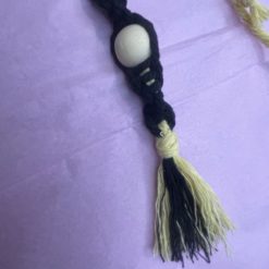Wooden Ring & Macrame Car Freshener (Large) 5 Wooden Ring & Macrame Car Freshener (Large) 7