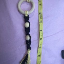 Wooden Ring & Macrame Car Freshener (Large) 6 Wooden Ring & Macrame Car Freshener (Large) 8