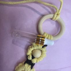 Wooden Ring & Macrame Car Freshener (Large) 10 Wooden Ring & Macrame Car Freshener (Large) 12