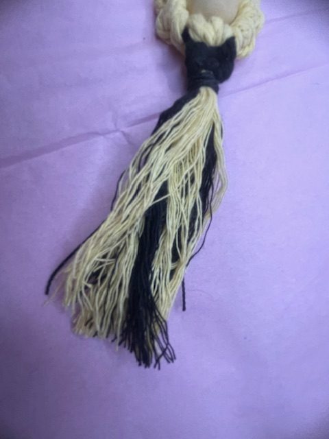 Wooden Ring & Macrame Car Freshener (Large) Wooden Ring & Macrame Car Freshener (Large)