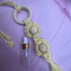 Wooden Ring & Macrame Car Freshener (Large) 16 Wooden Ring & Macrame Car Freshener (Large) 18