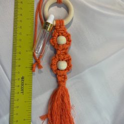 Wooden Ring & Macrame Car Freshener (Large) 20 Wooden Ring & Macrame Car Freshener (Large) 22