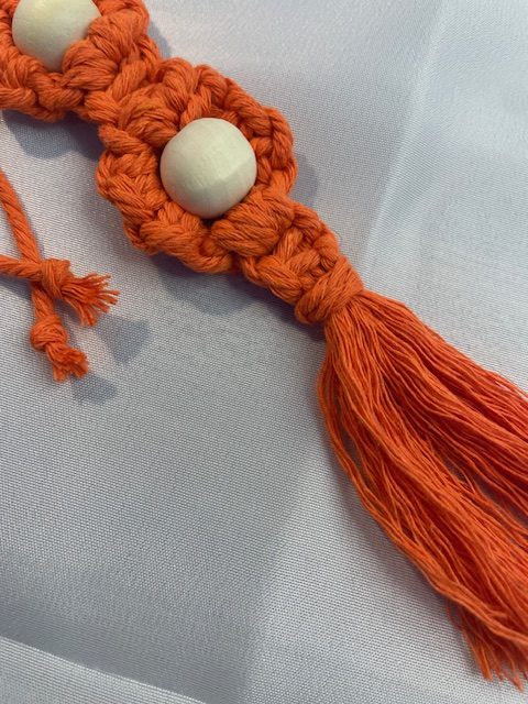 Wooden Ring & Macrame Car Freshener (Large) Wooden Ring & Macrame Car Freshener (Large)