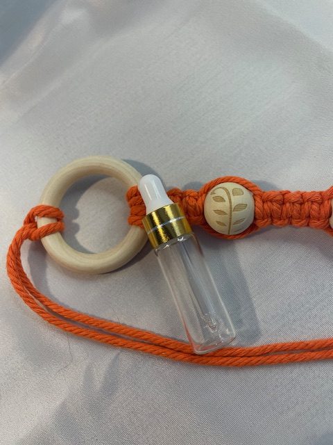 Wooden Ring & Macrame Car Freshener (Large) Wooden Ring & Macrame Car Freshener (Large)