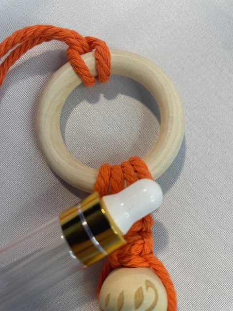 Wooden Ring & Macrame Car Freshener (Large) Wooden Ring & Macrame Car Freshener (Large)