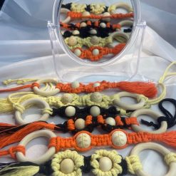 Wooden Ring & Macrame Car Freshener (Large) 32 Wooden Ring & Macrame Car Freshener (Large) 34