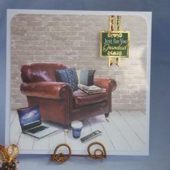 Armchair Relax, Just for you Grandad Card
