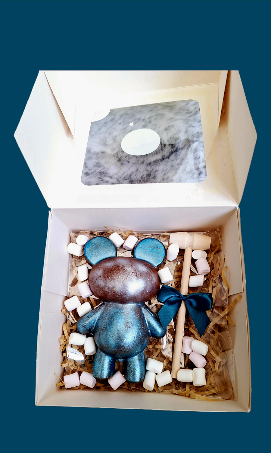 Handmade Chocolate Filled Ted Handmade Chocolate Filled Ted