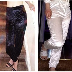 Velvet jogger