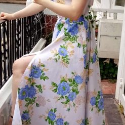 Long Summer Maxi Dress, Pretty and Cute