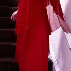 Luxury evening, cocktail, party dress with shimmer mesh