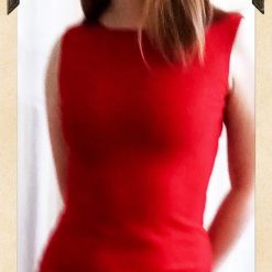 Pretty Round neck, comfortable t-shirt with shimmer mesh