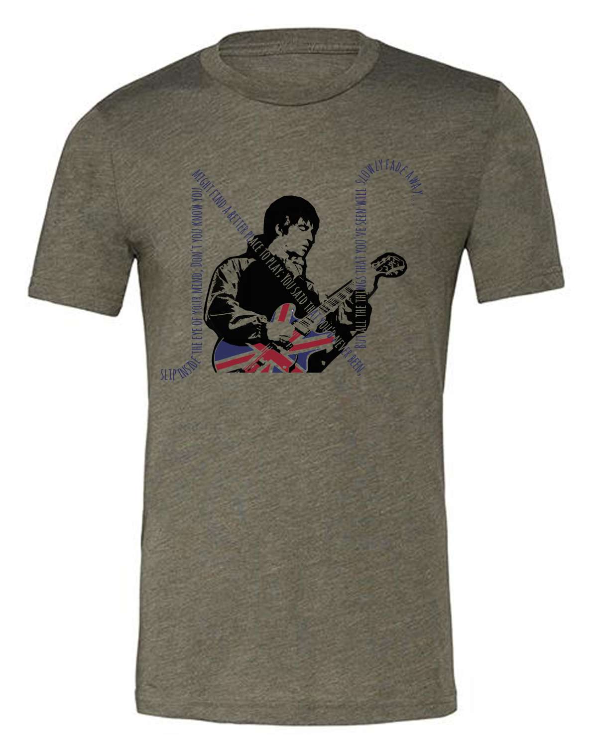 Noel Gallagher Oasis Lyric GreaTs T-shirt Noel Gallagher Oasis Lyric GreaTs T-shirt