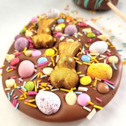 Golden Bunny FLEGG (aka Flat Egg) Milk or White Choc 1 Golden Bunny FLEGG (aka Flat Egg) Milk or White Choc 1