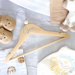 Personalised Baby Coat Hangers, Baby & Children's Clothes Hanger, Personalised Wooden Hanger, Baby Gift, Keepsake Gift, Baby Shower, Nursery Shelves 13 Personalised Baby Coat Hangers, Baby & Children's Clothes Hanger, Personalised Wooden Hanger, Baby Gift, Keepsake Gift, Baby Shower, Nursery Shelves 13
