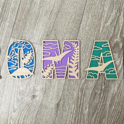 3D Name letter