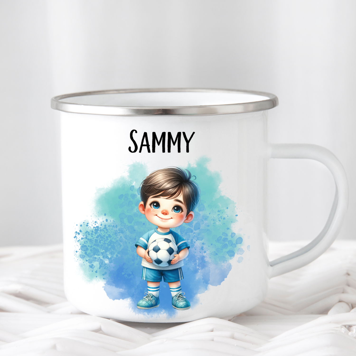 Football mug personalised for kids, Enamel cup for boy girl, Football gift for boys, for girls, Camping mug enamel, UK shop, Free delivery (Copy) Football mug personalised for kids, Enamel cup for boy girl, Football gift for boys, for girls, Camping mug enamel, UK shop, Free delivery (Copy)