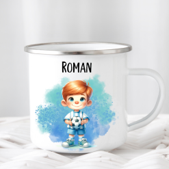 Football mug personalised for kids, Enamel cup for boy girl, Football gift for boys, for girls, Camping mug enamel, UK shop, Free delivery (Copy) 3 Football mug personalised for kids, Enamel cup for boy girl, Football gift for boys, for girls, Camping mug enamel, UK shop, Free delivery (Copy) 3