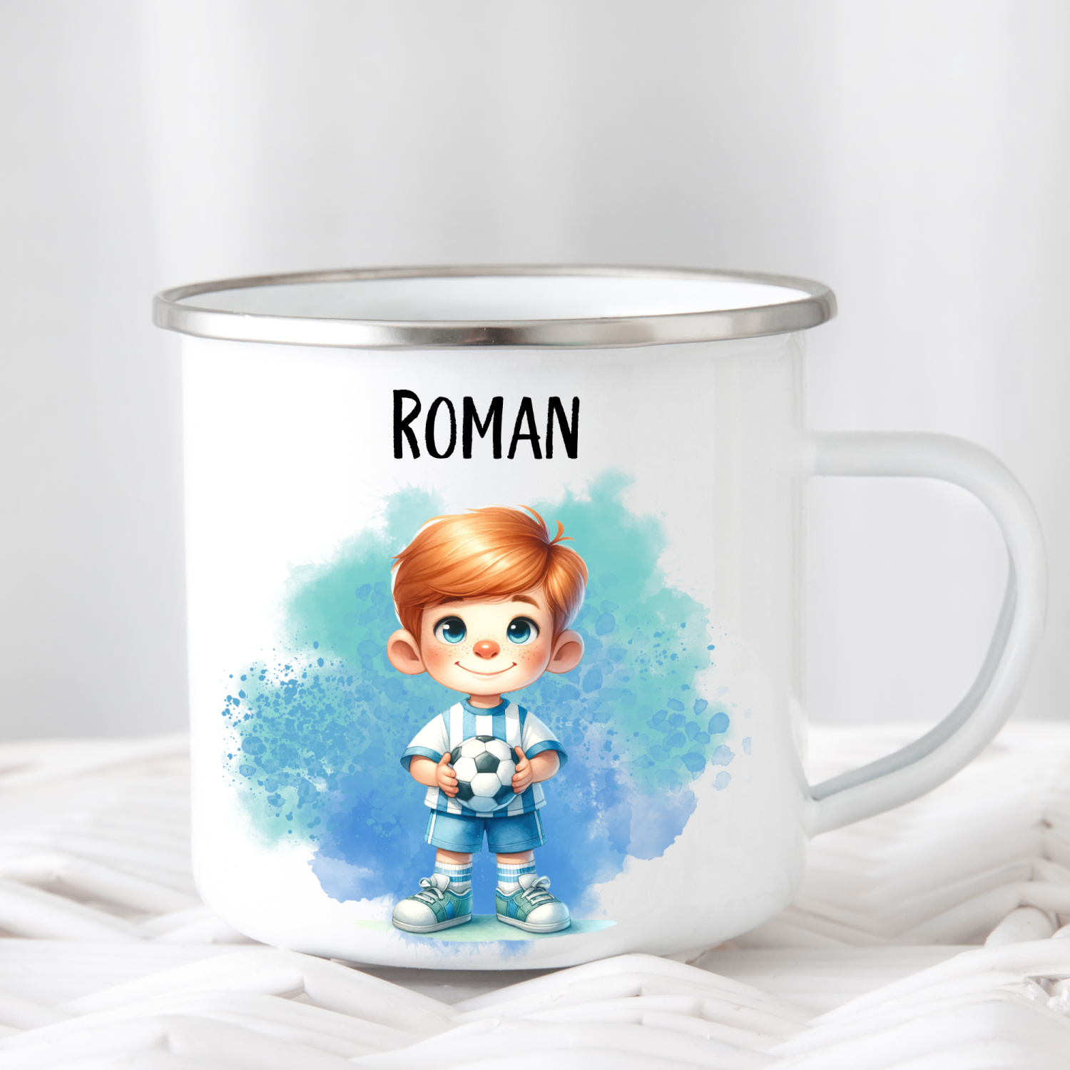 Football mug personalised for kids, Enamel cup for boy girl, Football gift for boys, for girls, Camping mug enamel, UK shop, Free delivery (Copy) Football mug personalised for kids, Enamel cup for boy girl, Football gift for boys, for girls, Camping mug enamel, UK shop, Free delivery (Copy)
