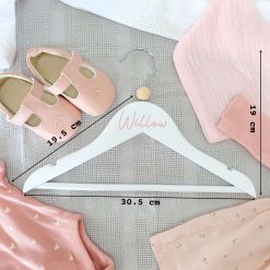 Personalised Baby Coat Hangers, Baby & Children's Clothes Hanger, Personalised Wooden Hanger, Baby Gift, Keepsake Gift, Baby Shower, Nursery Shelves 7 Personalised Baby Coat Hangers, Baby & Children's Clothes Hanger, Personalised Wooden Hanger, Baby Gift, Keepsake Gift, Baby Shower, Nursery Shelves 7