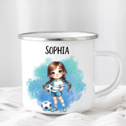 Football mug personalised for kids, Enamel cup for boy girl, Football gift for boys, for girls, Camping mug enamel, UK shop, Free delivery (Copy) 5 Football mug personalised for kids, Enamel cup for boy girl, Football gift for boys, for girls, Camping mug enamel, UK shop, Free delivery (Copy) 5