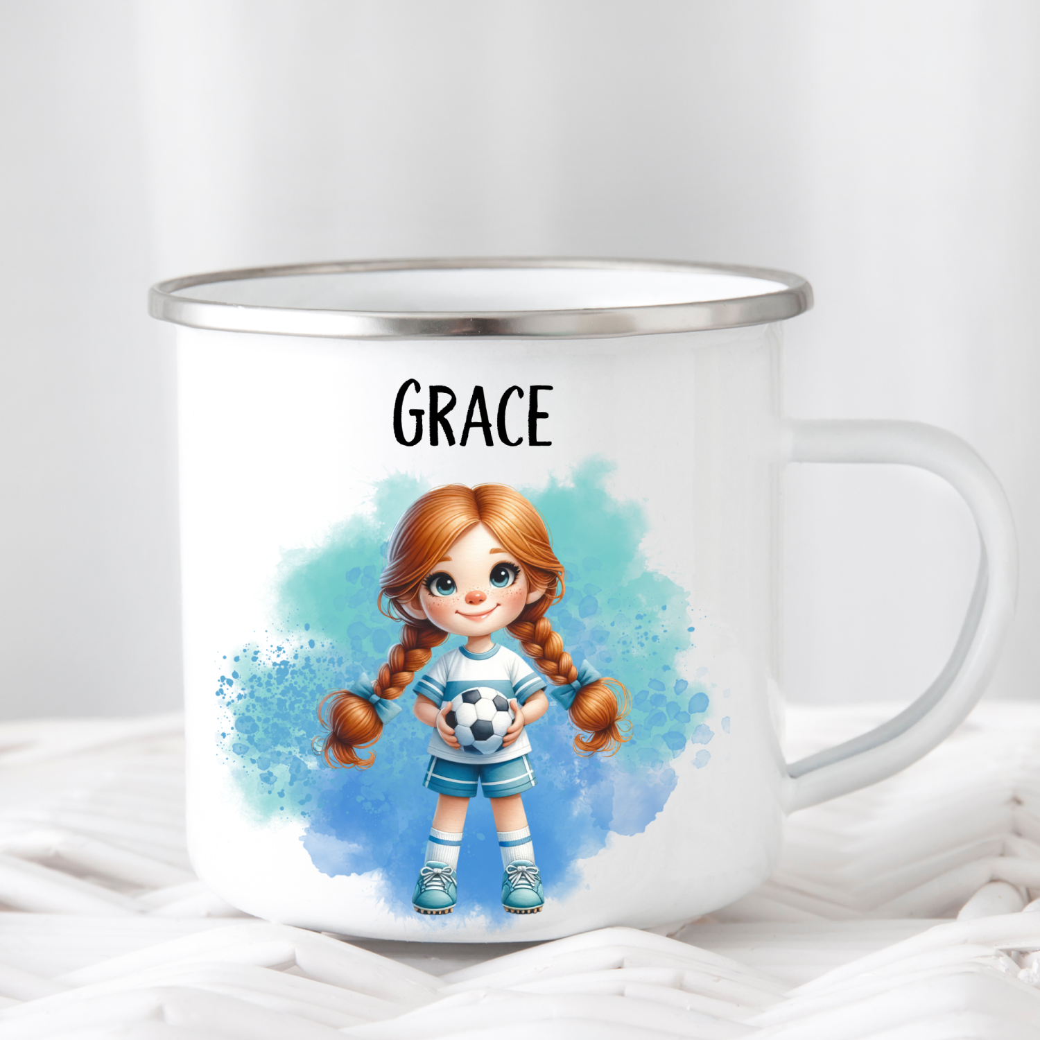 Football mug personalised for kids, Enamel cup for boy girl, Football gift for boys, for girls, Camping mug enamel, UK shop, Free delivery (Copy) Football mug personalised for kids, Enamel cup for boy girl, Football gift for boys, for girls, Camping mug enamel, UK shop, Free delivery (Copy)