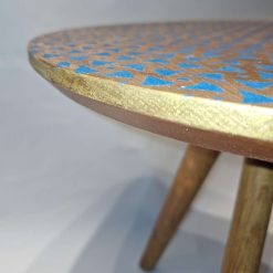 Furniture - Upcycled medium round Moroccan style table 1 Furniture - Upcycled medium round Moroccan style table 1
