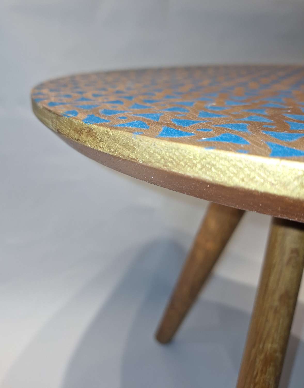 Furniture - Upcycled medium round Moroccan style table Furniture - Upcycled medium round Moroccan style table
