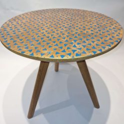 Furniture - Upcycled medium round Moroccan style table