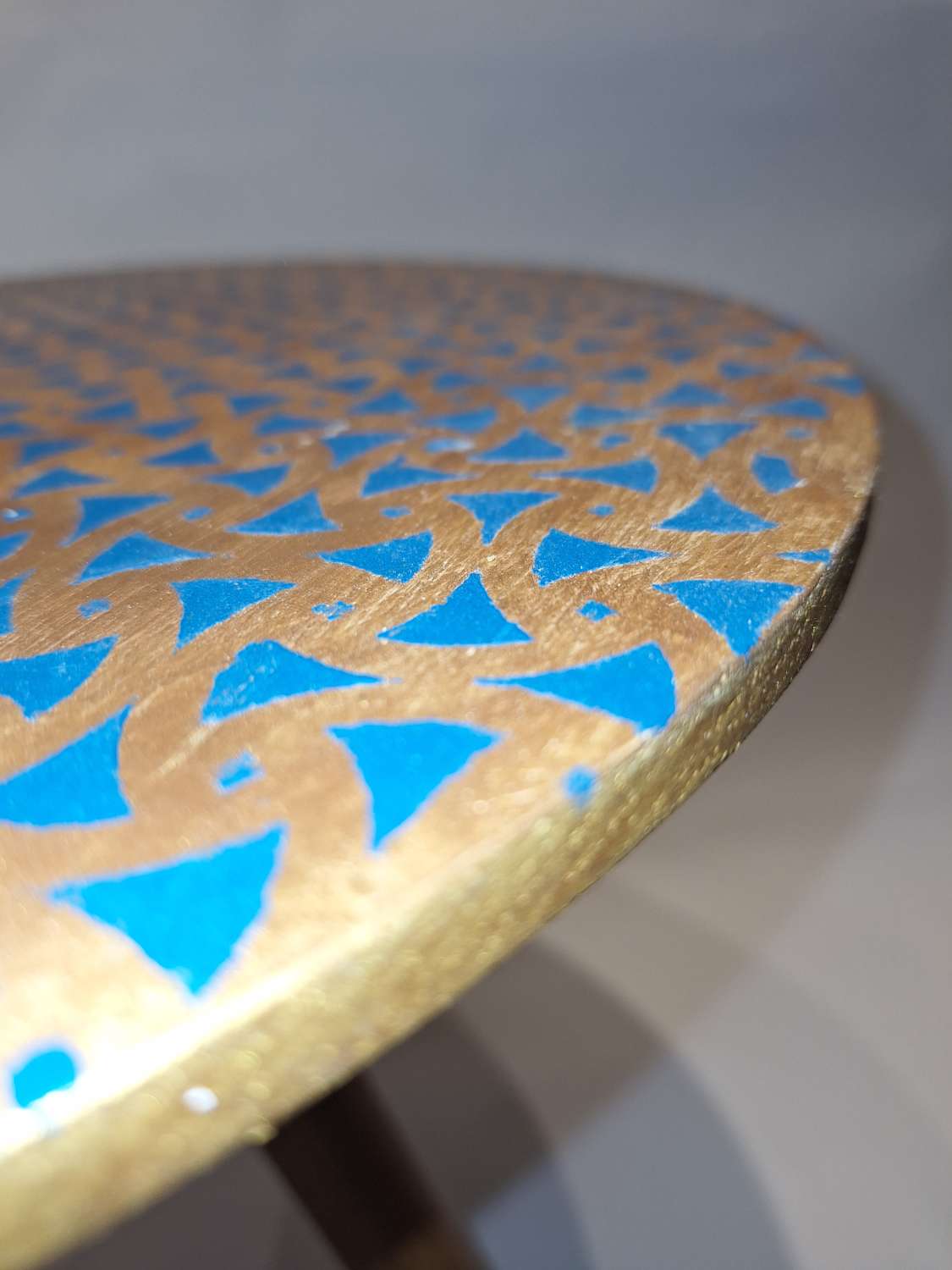 Furniture - Upcycled medium round Moroccan style table Furniture - Upcycled medium round Moroccan style table