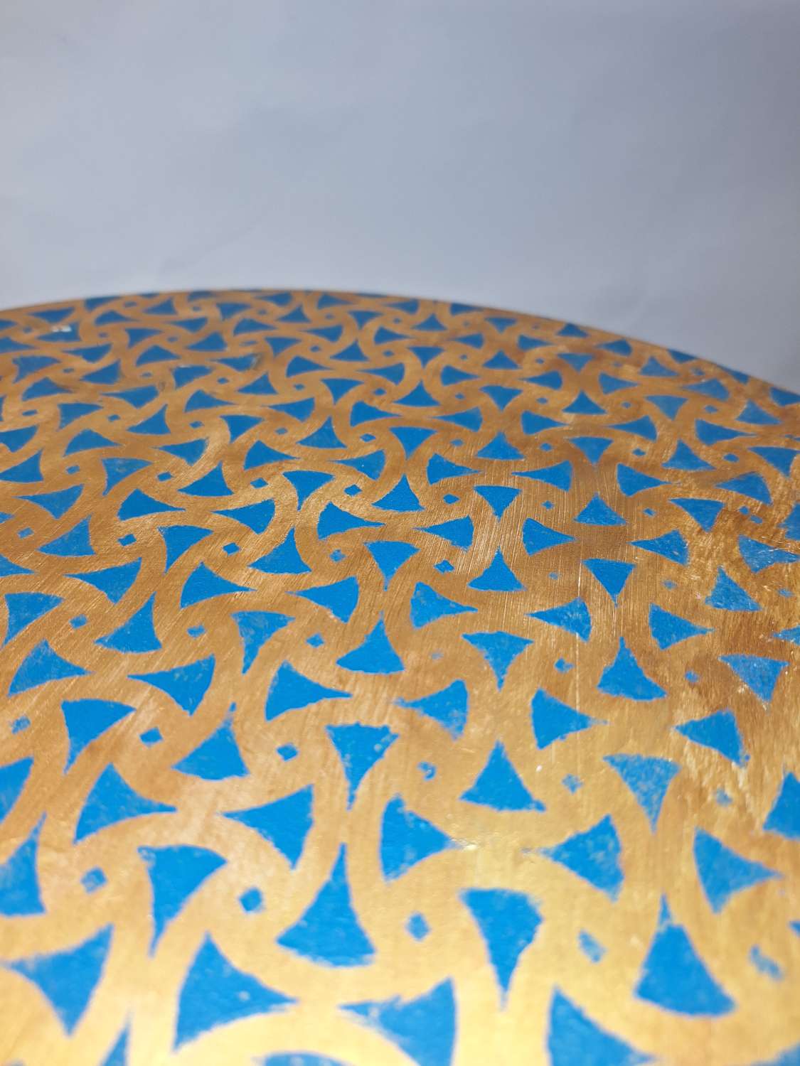 Furniture - Upcycled medium round Moroccan style table Furniture - Upcycled medium round Moroccan style table