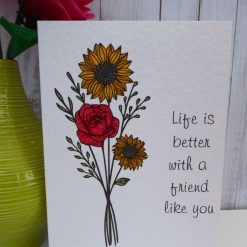C5041    Card    Life is better with a friend like you