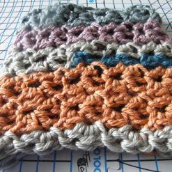 Slouchy metallic cowl