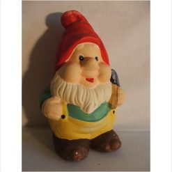 Latex mould / mold for a Friendly Gnome with an Axe.