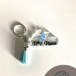 Personalised shaped keyrings
