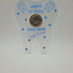 Personalised baby’s 1st tooth keepsake