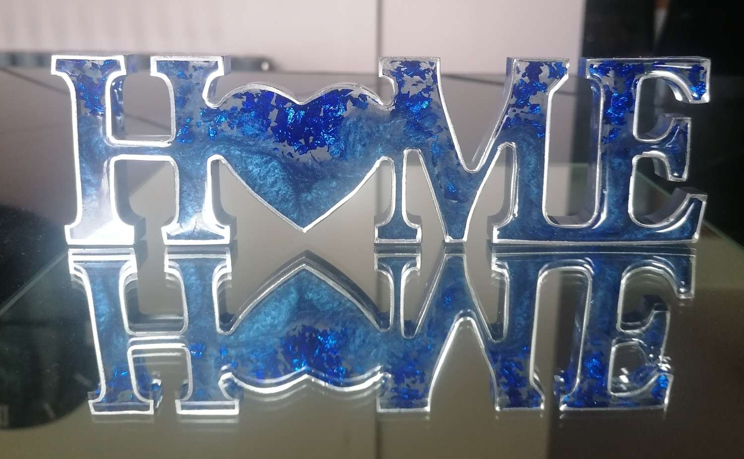 Resin Home Sign Resin Home Sign