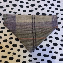 Tweed dog neckers bandanas - various sizes and material colours 4 Tweed dog neckers bandanas - various sizes and material colours 4