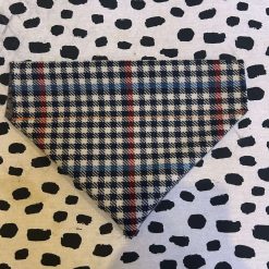 Tweed dog neckers bandanas - various sizes and material colours 5 Tweed dog neckers bandanas - various sizes and material colours 5