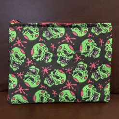 Zombie fabric make up purse (contents not included) 3 Zombie fabric make up purse (contents not included) 3