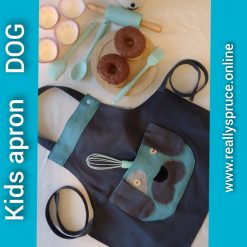 Kids apron DOG