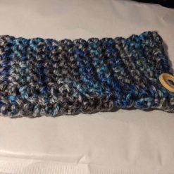 Phone/glasses case with button fastening