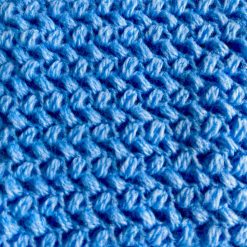 Scarf - Crochet Pale Blue Weave 3 Scarf - Crochet Pale Blue Weave 3