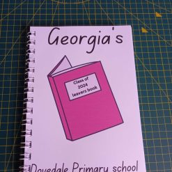 A5 Ring bound leavers book