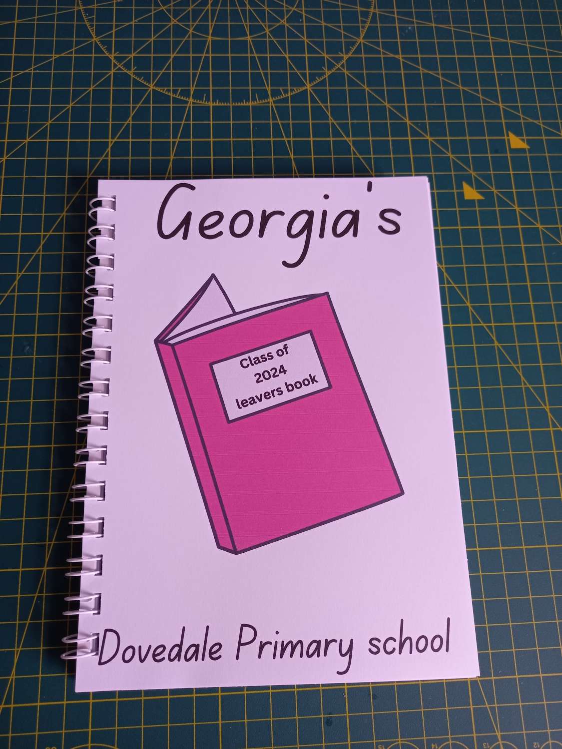 A5 Ring bound leavers book A5 Ring bound leavers book